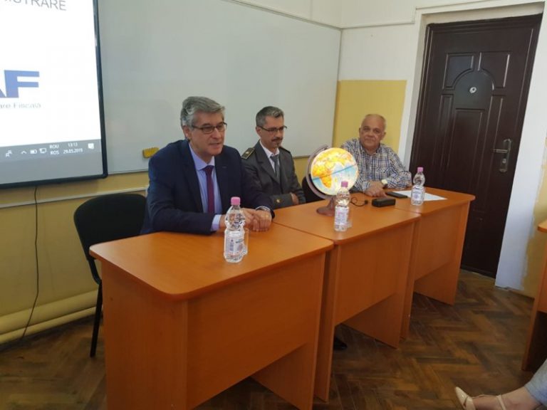 Acţiune de educaţie fiscală în rândul elevilor de ciclul gimnazial Acţiune de educaţie fiscală în rândul elevilor de ciclul gimnazial