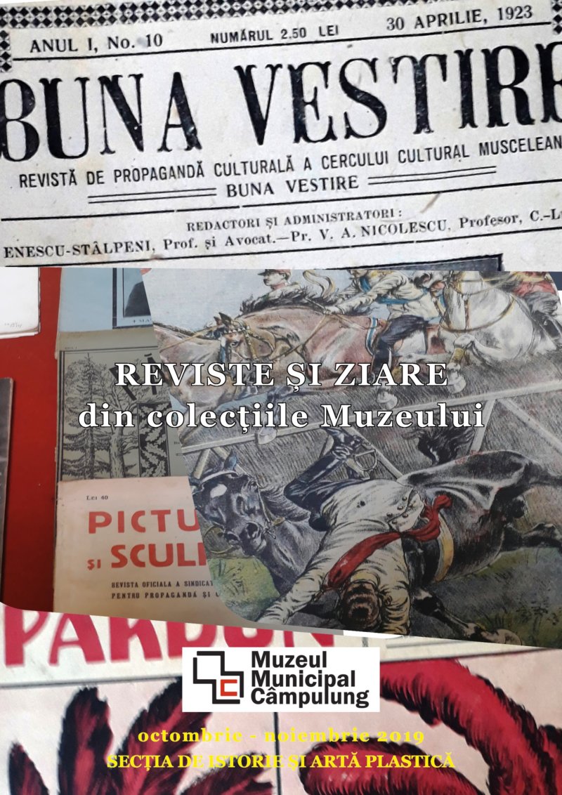 Dragi câmpulungeni, puteți beneficia de revistele și ziarele muzeului!