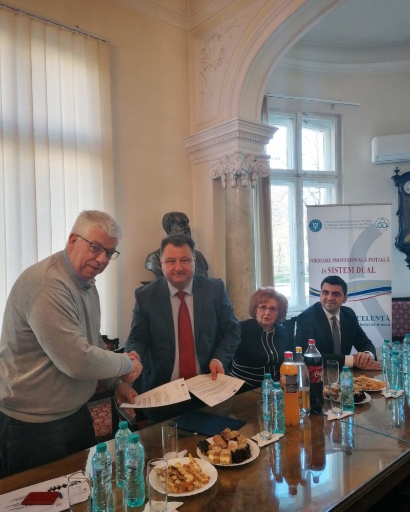 Semnarea Acordului de Cooperare între ANFPISDR și Camera de Comerț și Industrie Româno-Belgiană