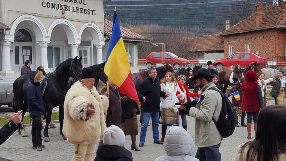 Hora Unirii a fost pusă în scenă și la Lerești