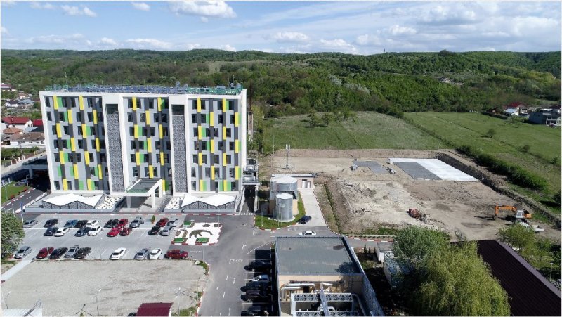Spaţiu nou de parcare la Spitalul Mioveni!