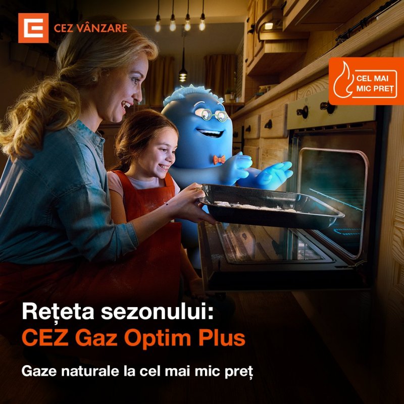 De la 1 august, gaze naturale la cel mai avantajos preț de pe piața din România