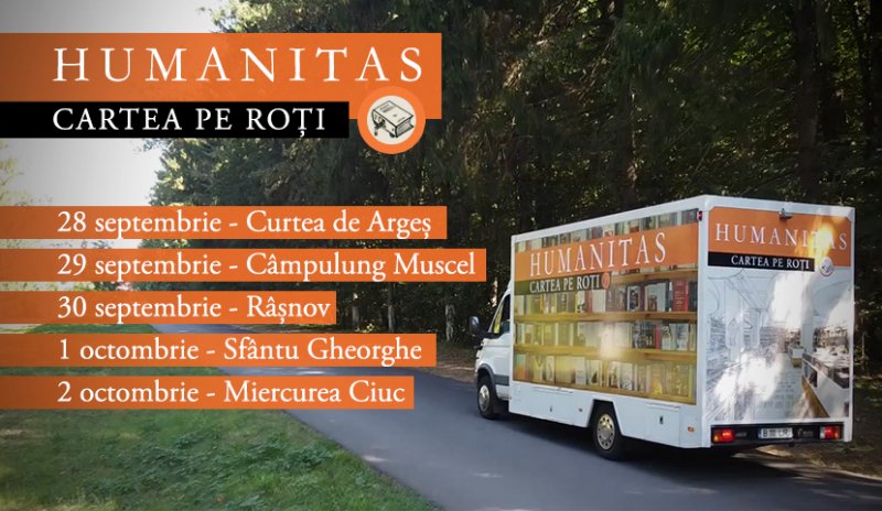 „Cartea pe roți“, prima librărie mobilă ajunge la Câmpulung