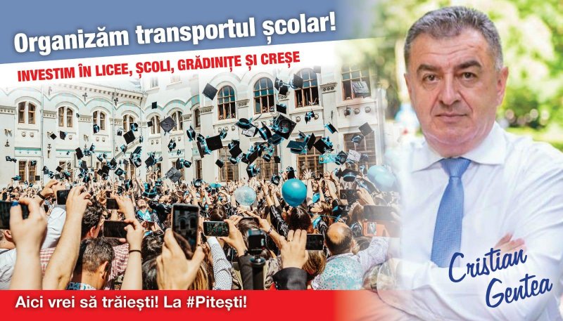 Cristian Gentea: Modernizăm sistemul de învățământ, facem școala atractivă și dinamică!