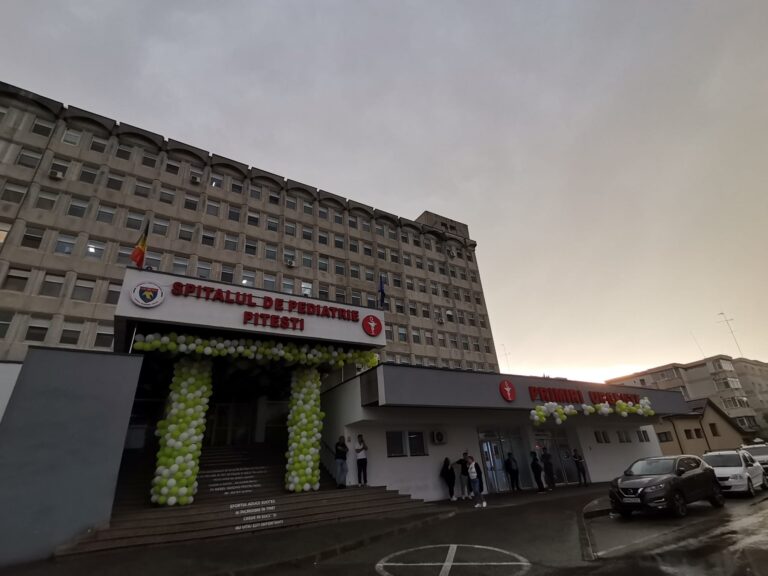 Baloane frumoase și sănătoase pentru copiii de la acest spital!