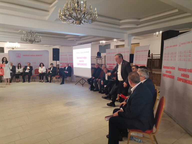 Alegeri cu fast la Organizația PSD Câmpulung