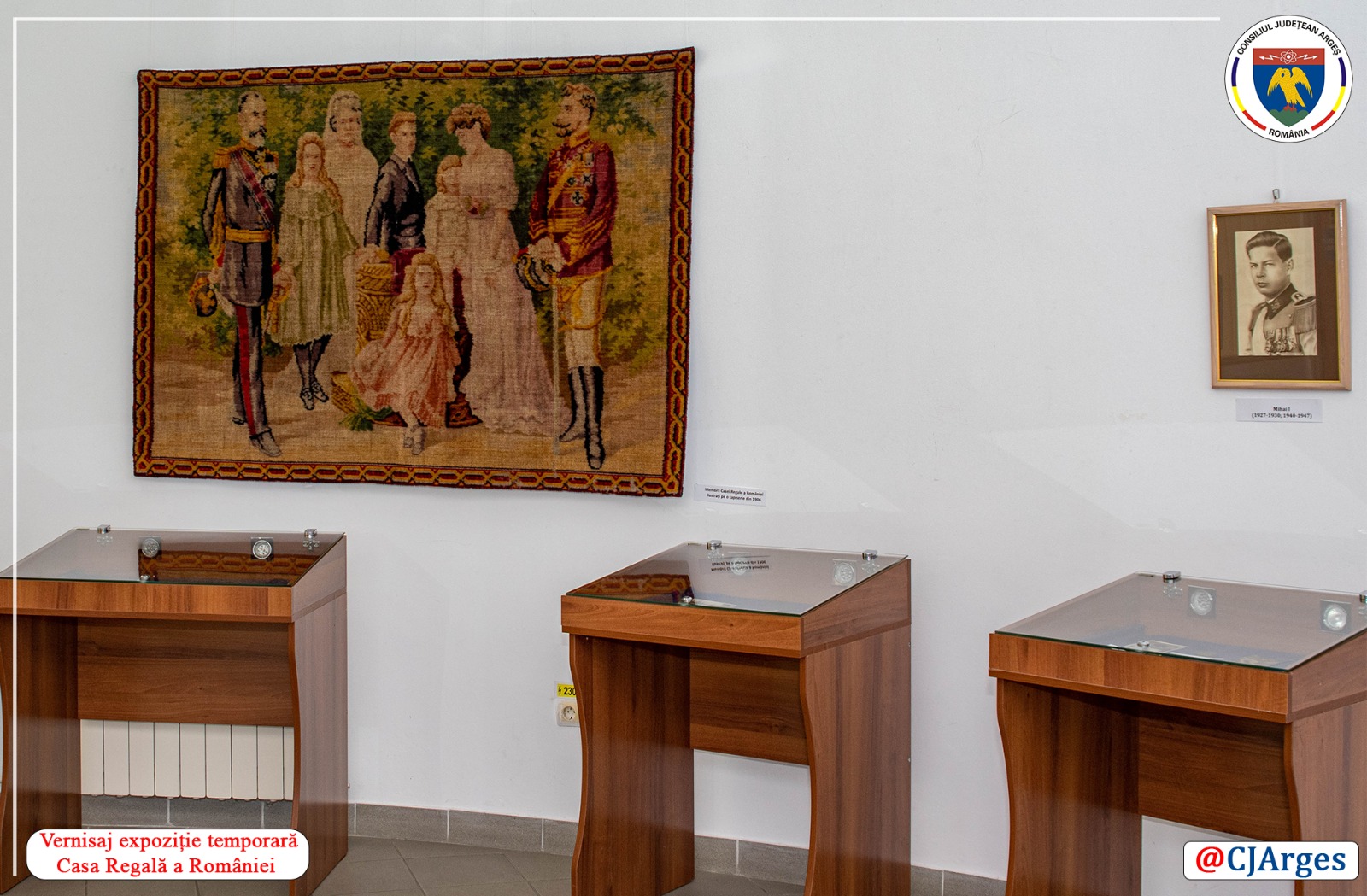 Argeșul pe primul loc! Casa Regală a României prezentată prin fotografii, tablouri sau alte obiecte inedite!