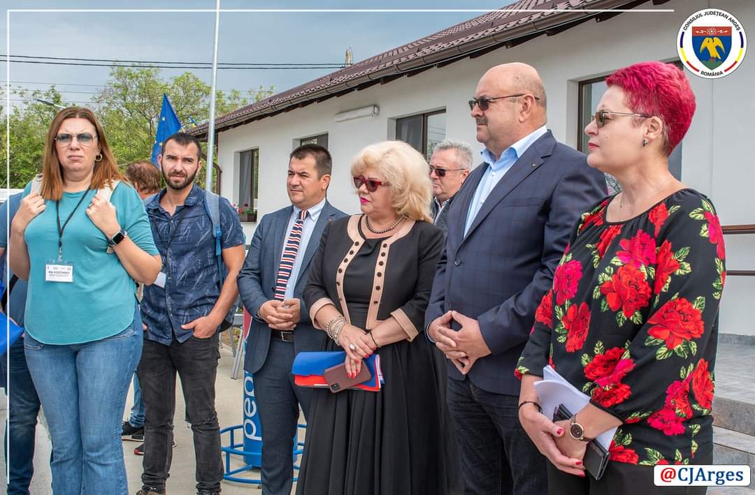 Argeșul de primul loc! O delegație din Israel a vizitat Complexul de trei locuințe protejate şi Centrul de Zi din comuna Băbana