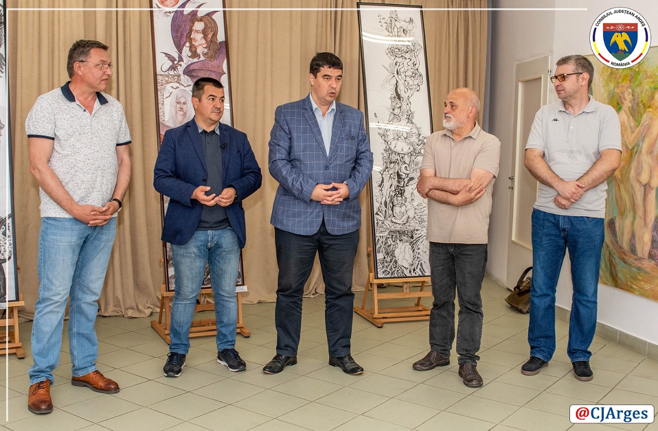 Argeșul pe primul loc! Expoziție a tinerilor artiști argeșeni, la Muzeul Județean!