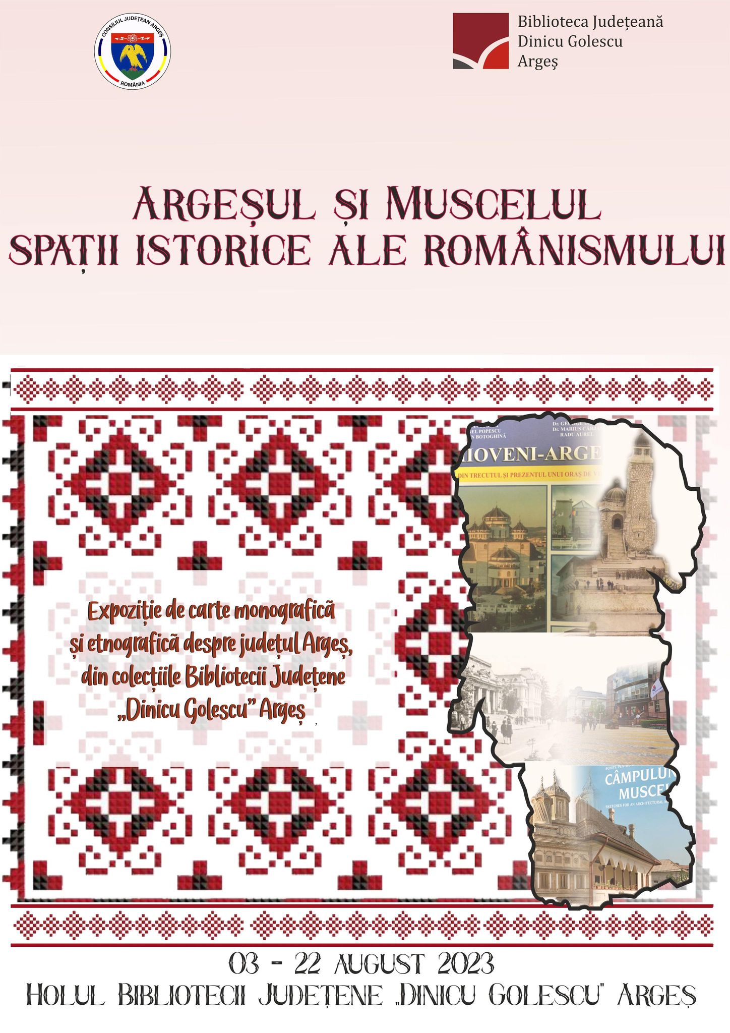 O săptămână plină de evenimente culturale în Argeș. Iată ce activități vă propune Consiliul Județean Argeș!