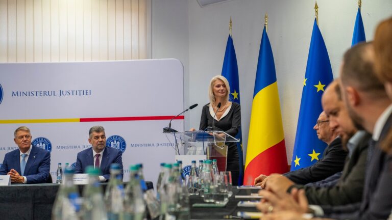 Discursul ministrei justiției, Alina-Ștefania Gorghiu, cu ocazia primei întâlniri semestriale cu conducerea instituțiilor din sistemul judiciar Discursul ministrei justiției, Alina-Ștefania Gorghiu, cu ocazia primei întâlniri semestriale cu conducerea instituțiilor din sistemul judiciar