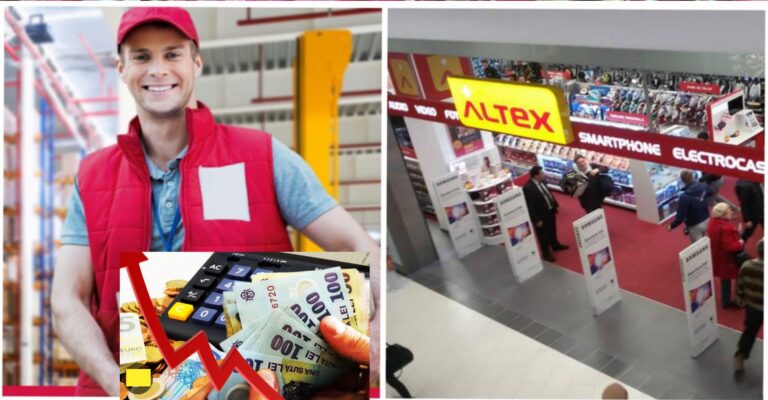 Joburi la Altex în zeci de orașe. Se oferă bonusuri, spor de weekend și tichete de masă