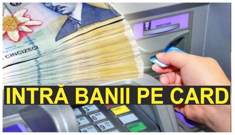 Veste uriașă pentru acești români! Data când le intră banii, mult așteptați pe card!