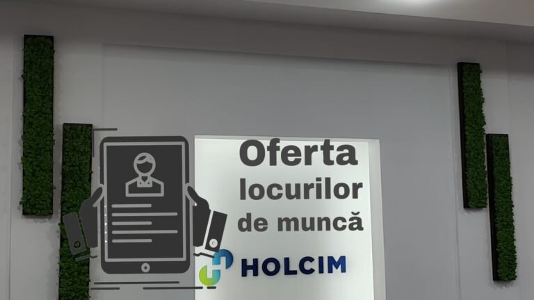 Oferta generoasă a celor de la Holcim pentru o carieră solidă în fabrica din Câmpulung Muscel
