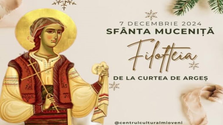 La mulți ani, tuturor celor care poartă numele Sfintei Mucenițe Filofteia