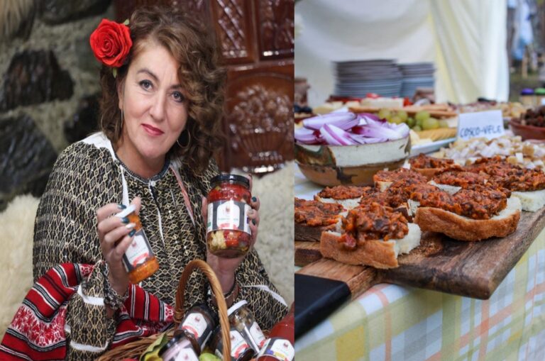 Casa Tanti Maria din liniștitul sat Lunca Gârtii din Argeșul de poveste al României