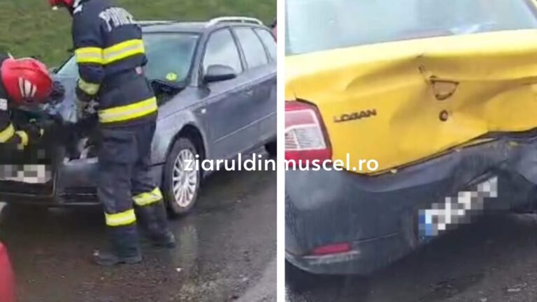 Accident rutier grav pe raza localității Valea Mare Pravăț cu trei mașini implicate