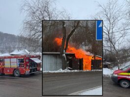 VIDEO. Incendiu devastator la Dâmbovicioara. Un bărbat a fost găsit făcut scrum!